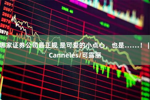 哪家证券公司最正规 是可爱的小点心，也是……！ | Cannelés/可露丽